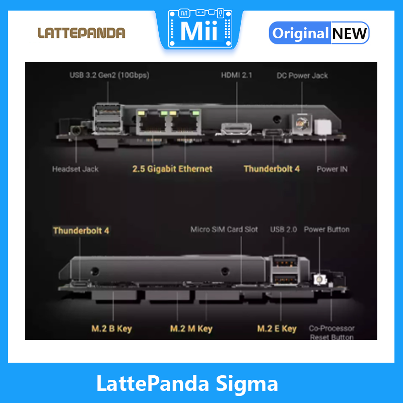 Chipseven Sigma - New 16GB/32G - Lattepanda Sigma 32Gb 评论和价格